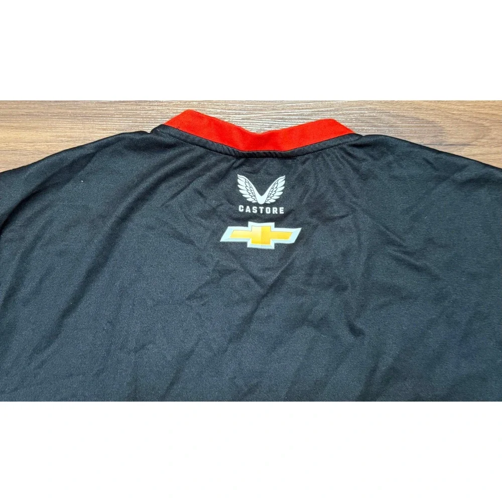 Castore Hendrick Motorsports Chevrolet Men Black Performance Racing Shirt Sz 2XL